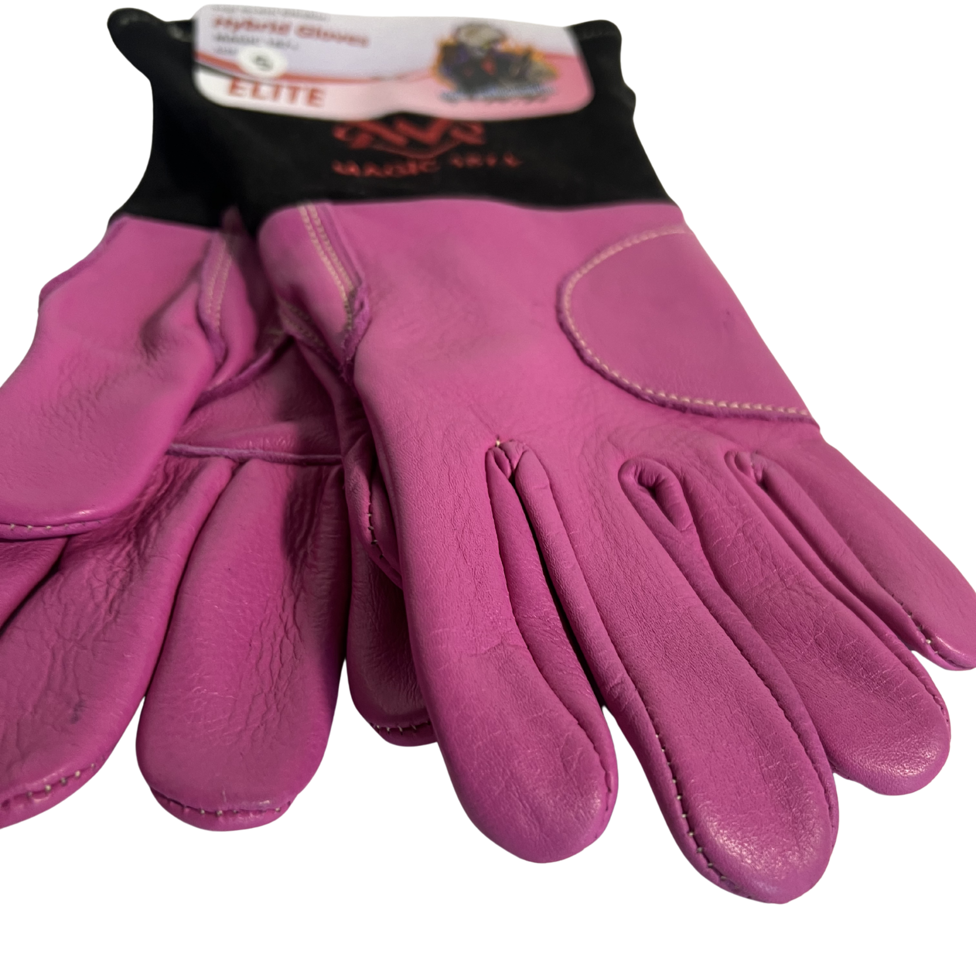 Pink Gloves (Stick Welding)