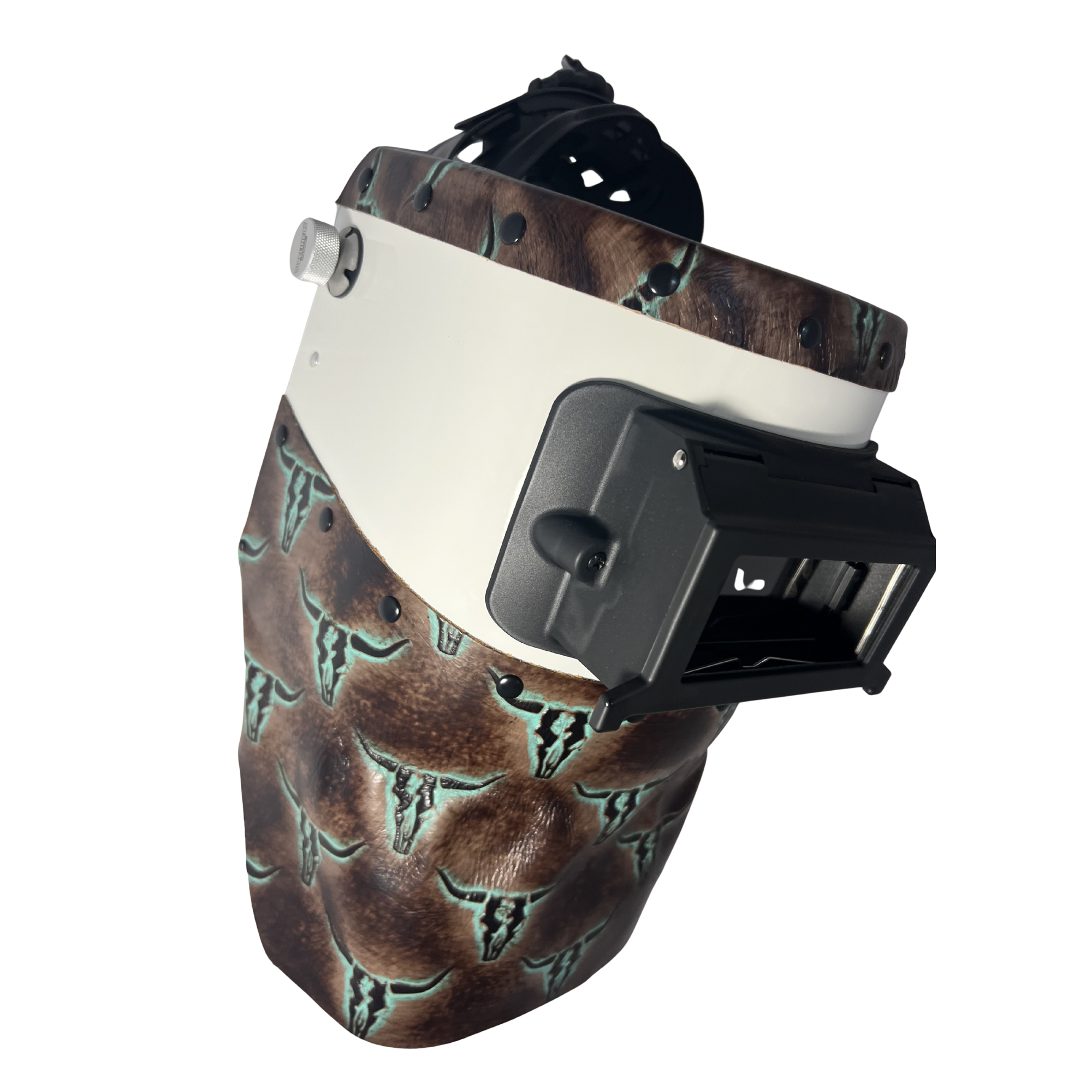 Cattle Teal Chop Neck