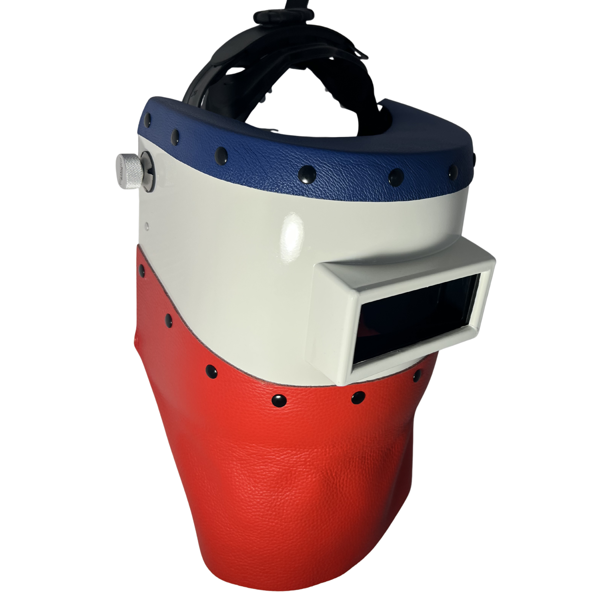 Red White Blue Chop Neck