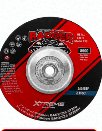 Ceramic flap disc with hub