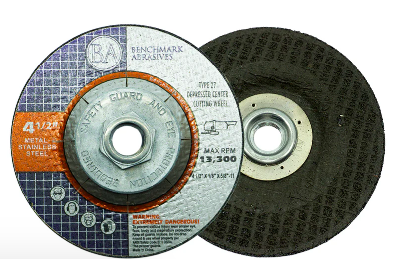 4 1/2 x 1/8 T27 Pipeline Wheel
